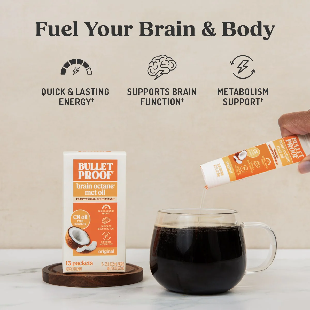 Brain Octane C8 MCT Oil Packets - Image 4