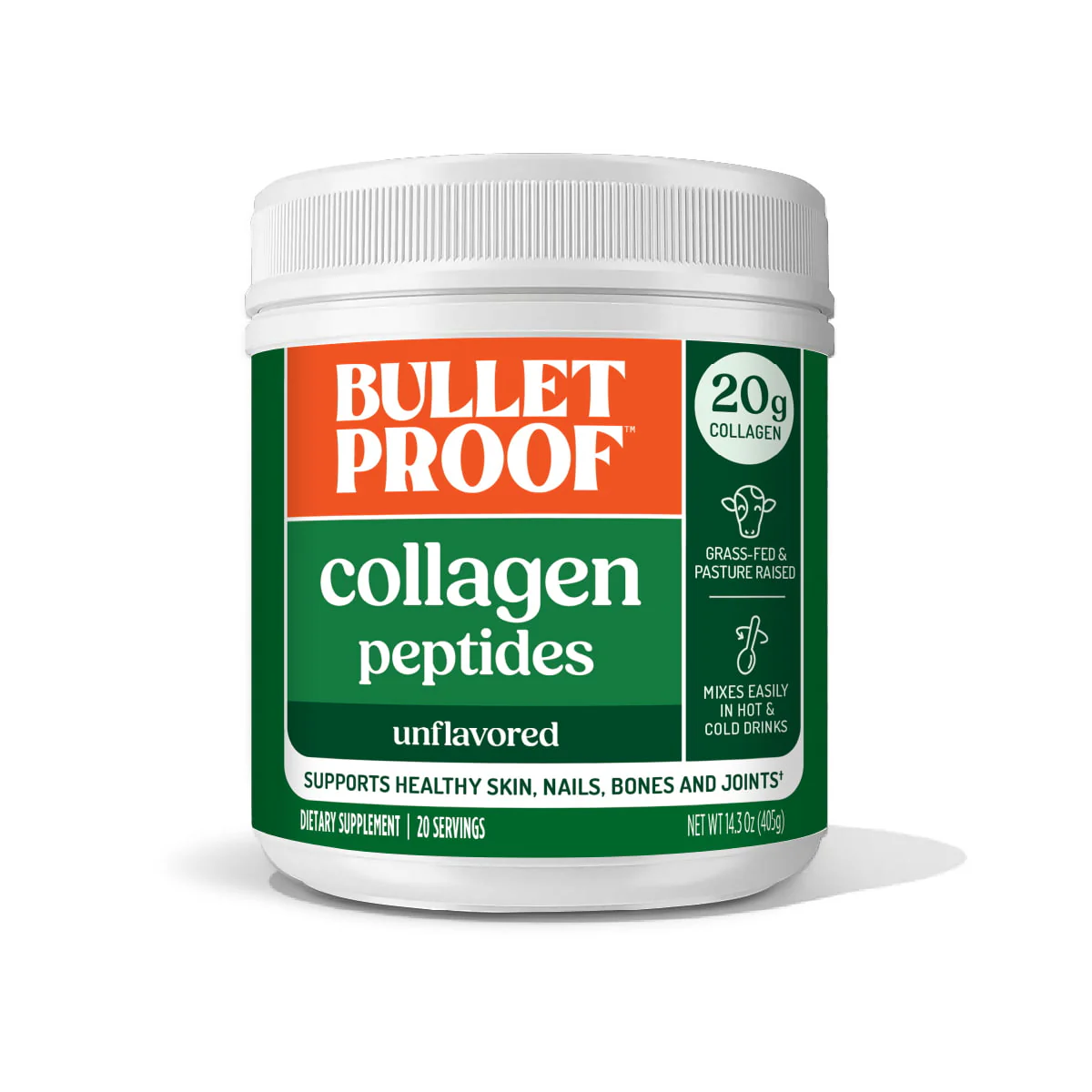 Collagen Protein with Vitamin C, 14.3 oz.