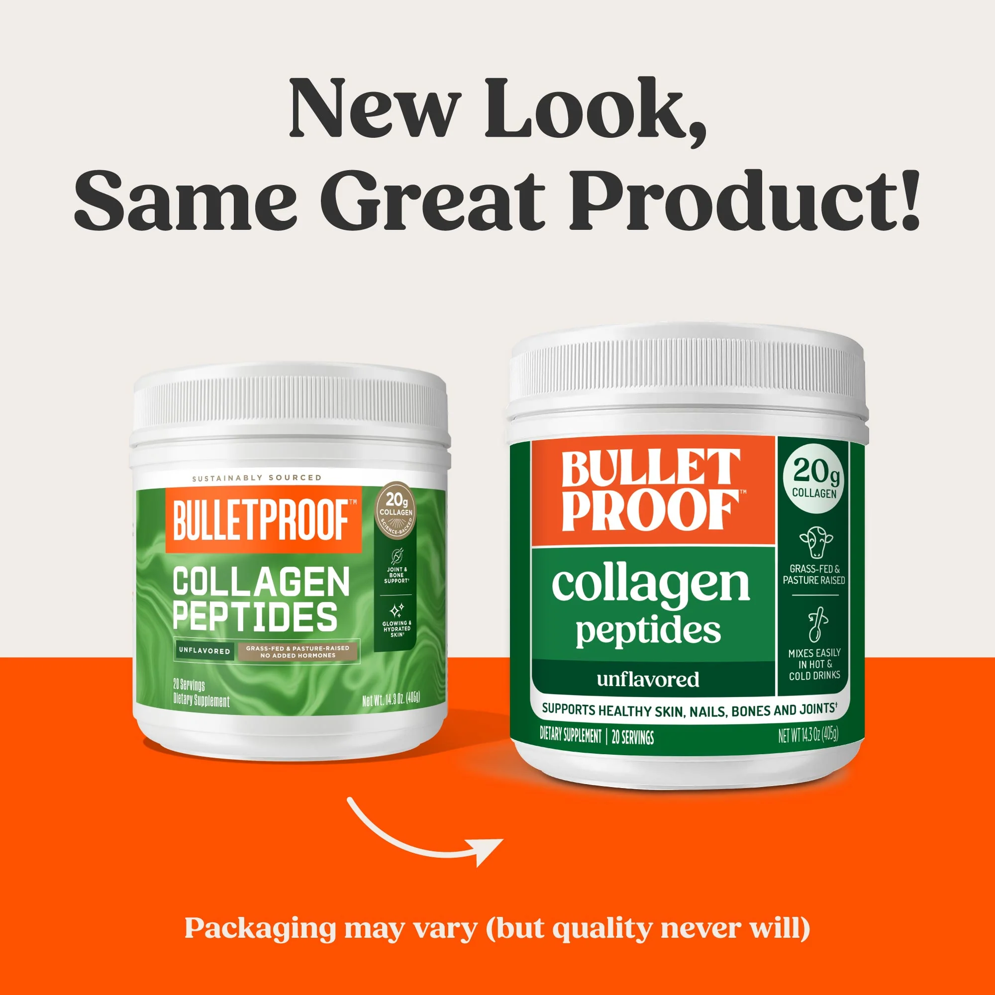 Collagen Protein with Vitamin C, 14.3 oz. - Image 2