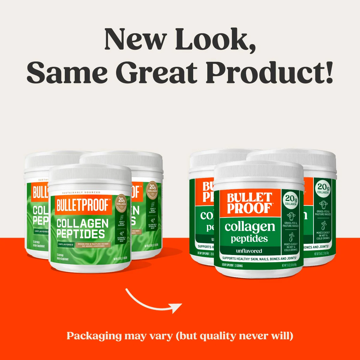 Unflavored Collagen Peptides 3 pack - Image 3