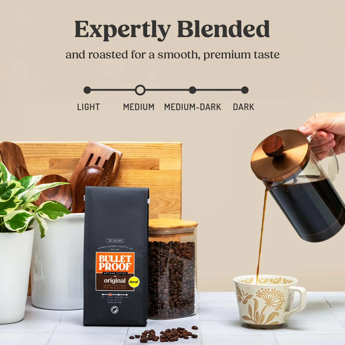 Bulletproof Original Decaf Whole Bean Coffee - Image 4