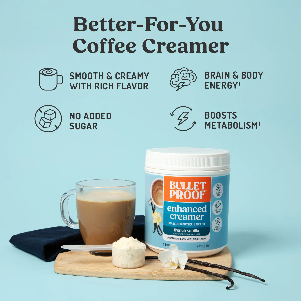Enhanced French Vanilla Creamer, 14.8 oz. - Image 4