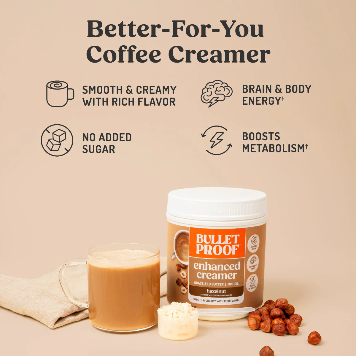 Enhanced Hazelnut Creamer, 14.8 oz. - Image 4