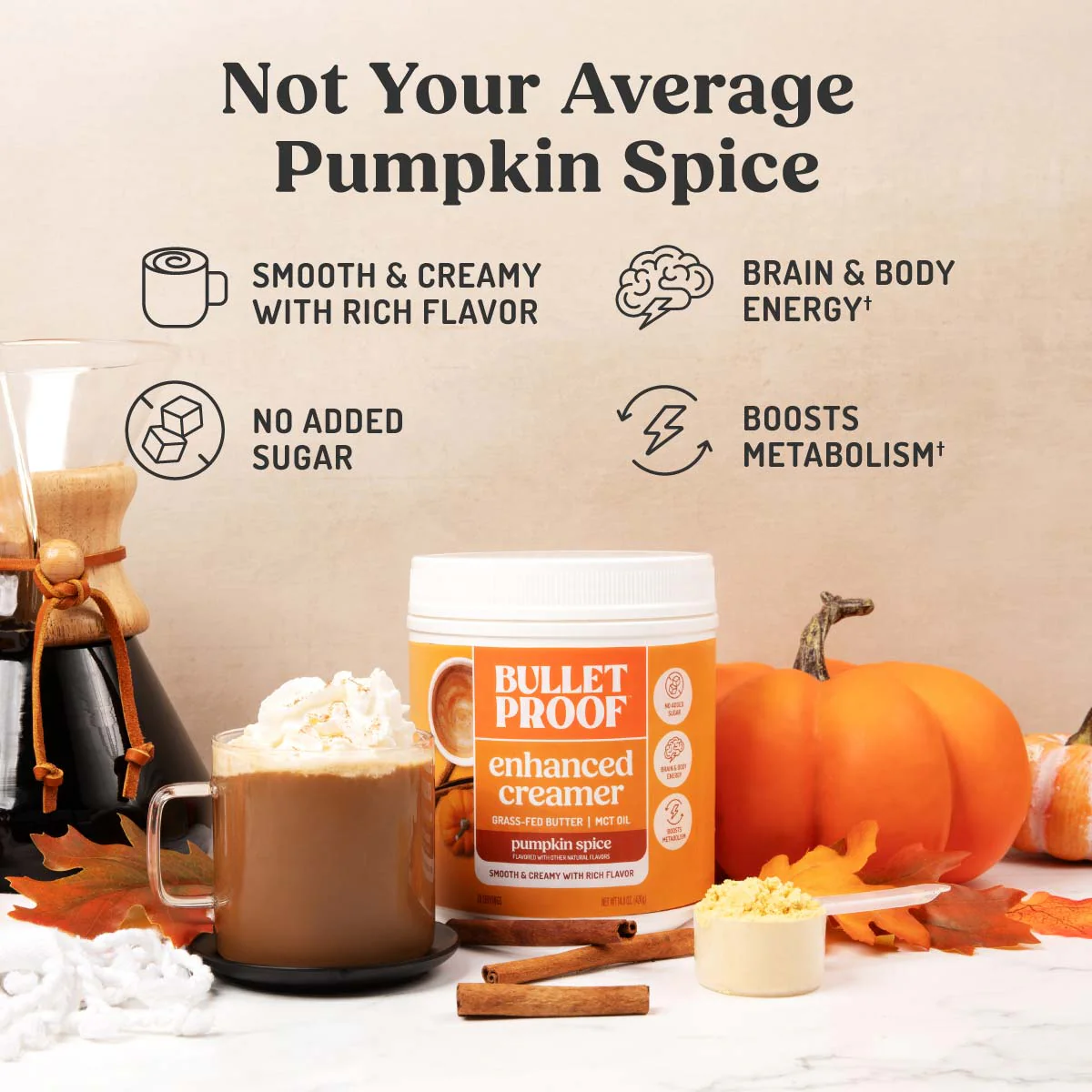 Enhanced Pumpkin Spice Creamer, 14.8 oz. - Image 4