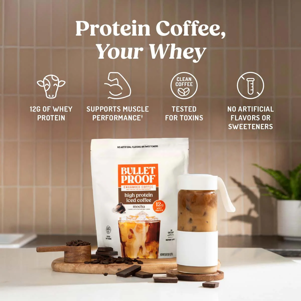 High Protein Iced Coffee Mocha - Image 5