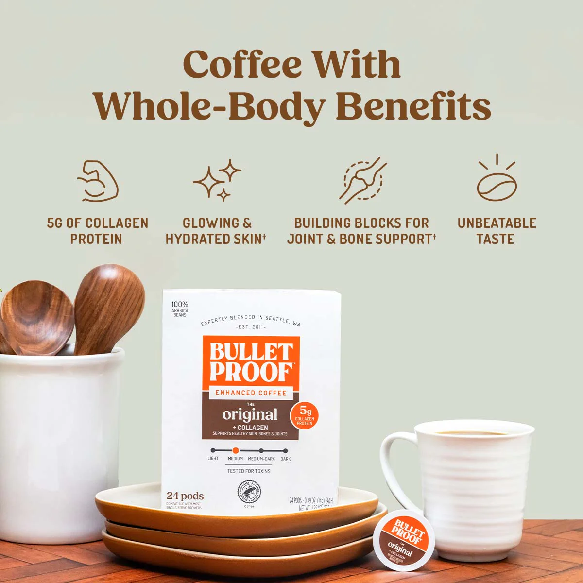 The Original + Collagen Coffee Pods, 24 ct. - Image 5